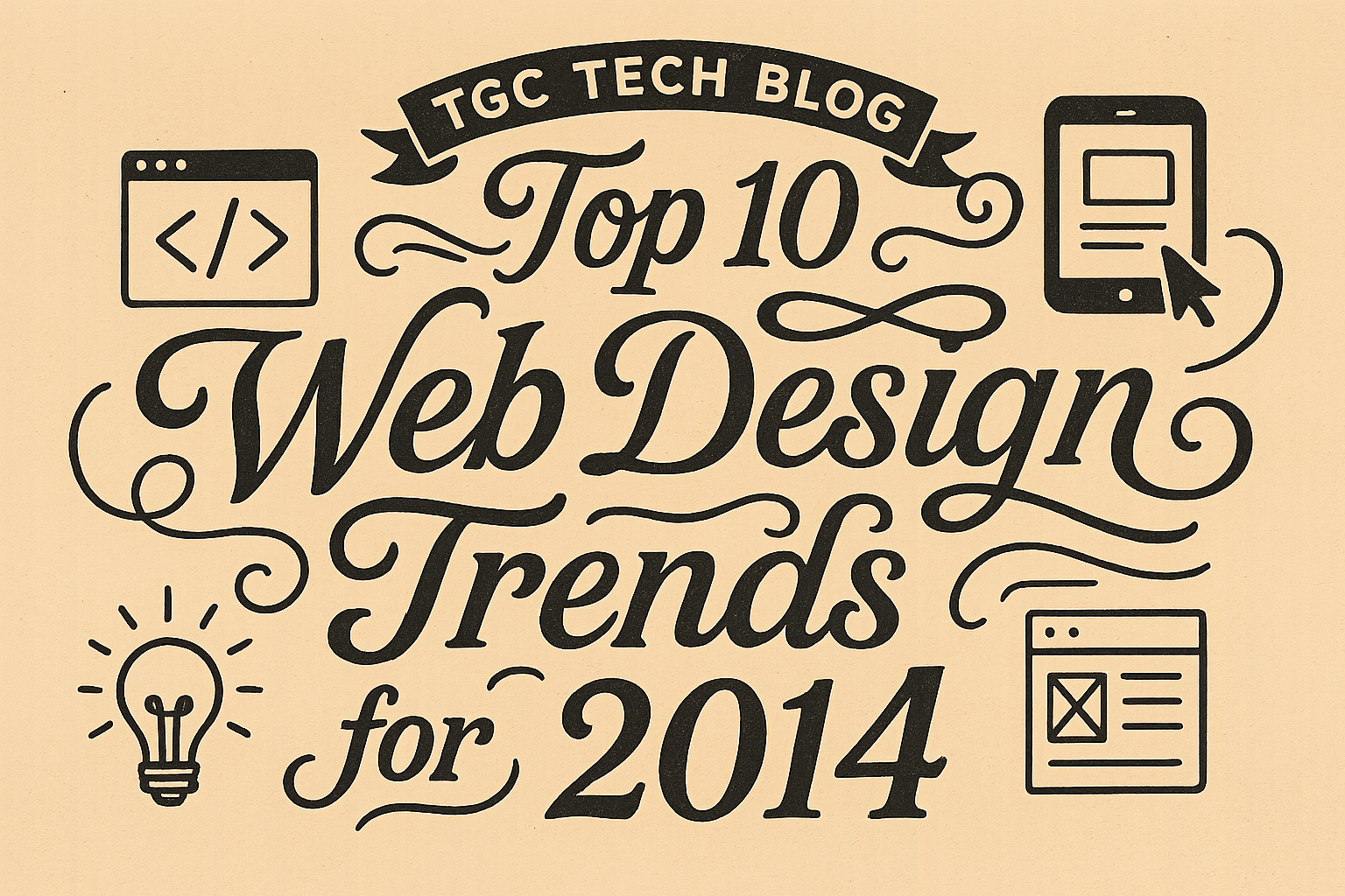 Top 10 Web Design Trends for 2014